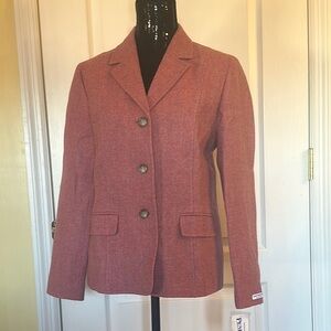 Pendleton Pink Structured Blazer with Notched Lapels